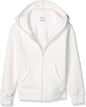Amazon Essentials Girls and Toddlers' Fleece Zip-Up Hooded Sweatshirt with Lined Hood and Rib Knit Detail