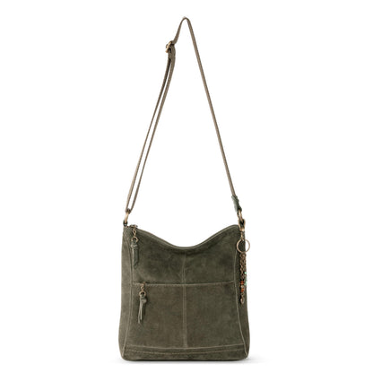 The Sak Lucia Leather Crossbody Purse - Premium Leather Women's Handbag for Everyday & Travel - Cross Body Bag With Zipper