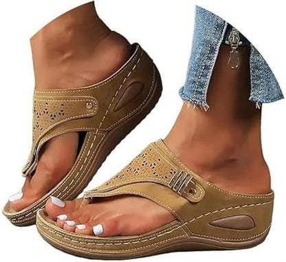 Orthopedic Sandals for Women 2026 Arch Support Flip Flops Dressy Casual Summer Beach Vacation Sandals