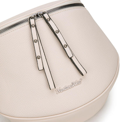 Montana West Crossbody Bag for Women, Large Bum Bag Purse Soft Vegan Leather Travel Fanny Pack with Coin Purse
