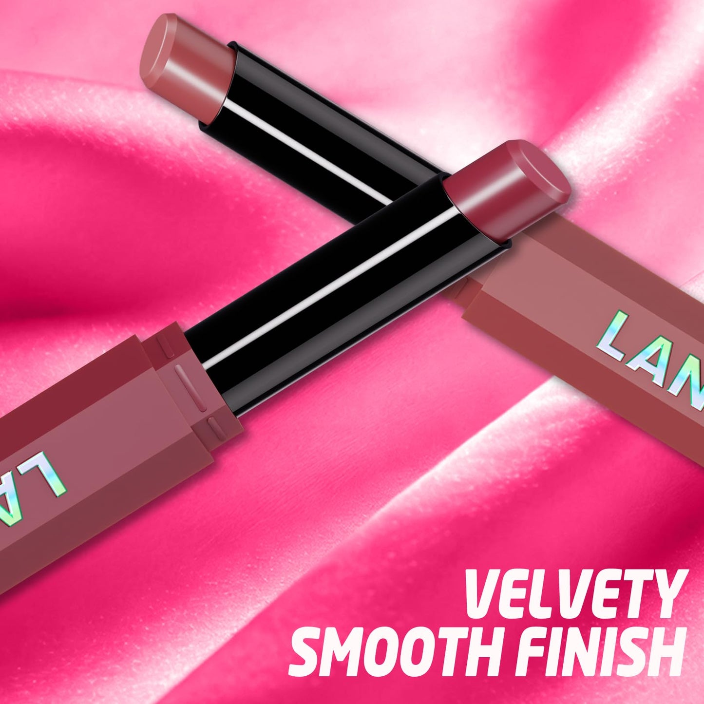 12Pcs Velvet Matte Lipstick Set, Nude to Dark Shades, Long-Lasting,Color A | Highly pigmented matte color, smooth creamy glide, waterproof wear, nude-to-dark tones, ideal for daily makeup or gifting