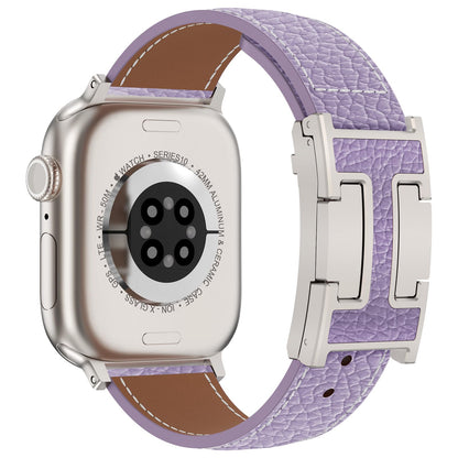 Leather Magnetic Watch Band Compatible with Apple Watch Ultra Band 49mm 46mm 45mm 44mm 42mm 41mm 40mm 38mm Replacement Strap for Women Men iWatch Ultra 3/2/1/SE3/Series 11/10/9/8/7/6/5/4/3/2/1