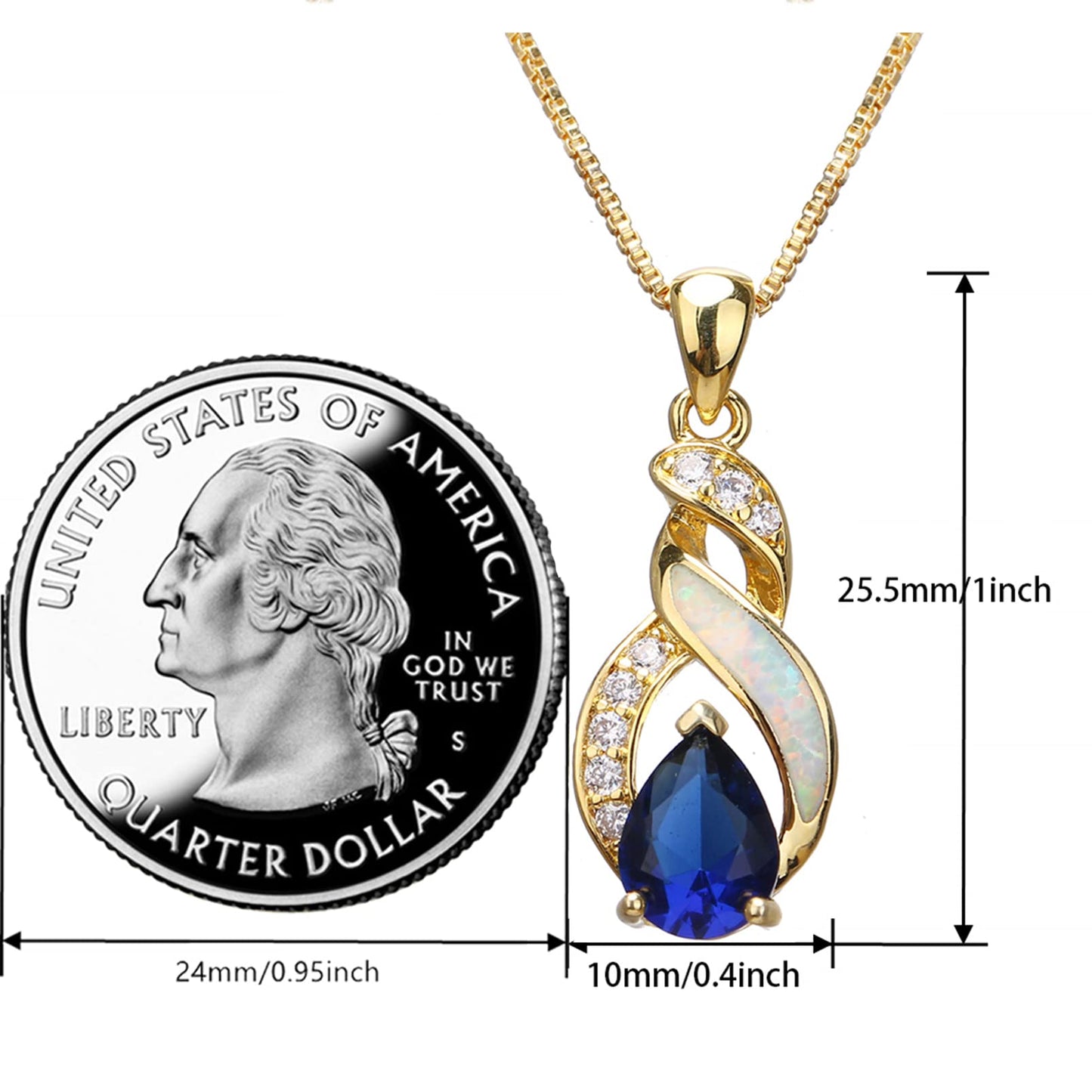 Jewelry Sets Australian Created Opal Necklace Earrings Jewelry for Mom