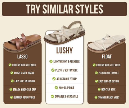 Project Cloud Summer Slides for Women 2026 with Plush and Soft Insole Womens Sandals Comfortable - Non-Slip and Lightweight Sandals Women Footwear
