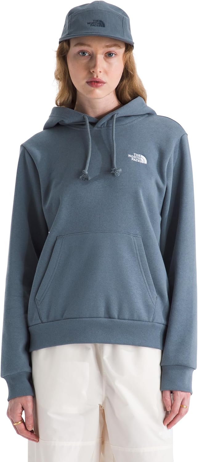 THE NORTH FACE Women's Evolution Simple Dome Hoodie | 2 Piece Hood With Adjustable Drawcord, Kangaroo Pocket