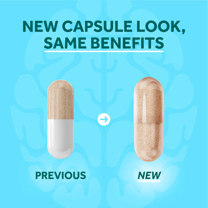 NEURIVA Plus Brain Supplements for Memory and Focus, Clinically Tested Nootropics Neurofactor and Phosphatidylserine, with Vitamin B12, Vitamin B6 and Folic Acid, 30 Count Capsules