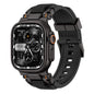 amBand Bands Compatible with Apple Watch 9/8/7 45mm, M1 Sport Series Rugged Case Protective Cover for iWatch 6/SE (3/2/1)/5/4/3 44mm Men Green