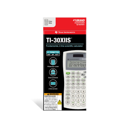 TI-30XIIS Scientific Calculator, Black