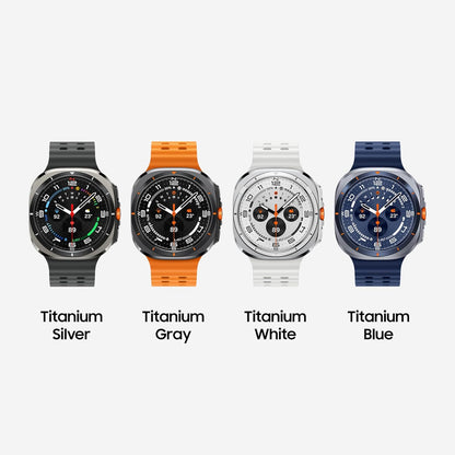Samsung Galaxy Watch Ultra (2025), Titanium Gray, 47mm, LTE Smartwatch | Titanium Casing, Advanced Sleep Coaching, Running Coach, Energy Score, Heart Rate Tracking, GPS, [US Version, 2 Yr Warranty]