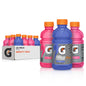 Gatorade Thirst Quencher, Fruit Punch, Glacier Cherry, Cool Blue Variety Pack, 12 Fl Oz (Pack of 18)