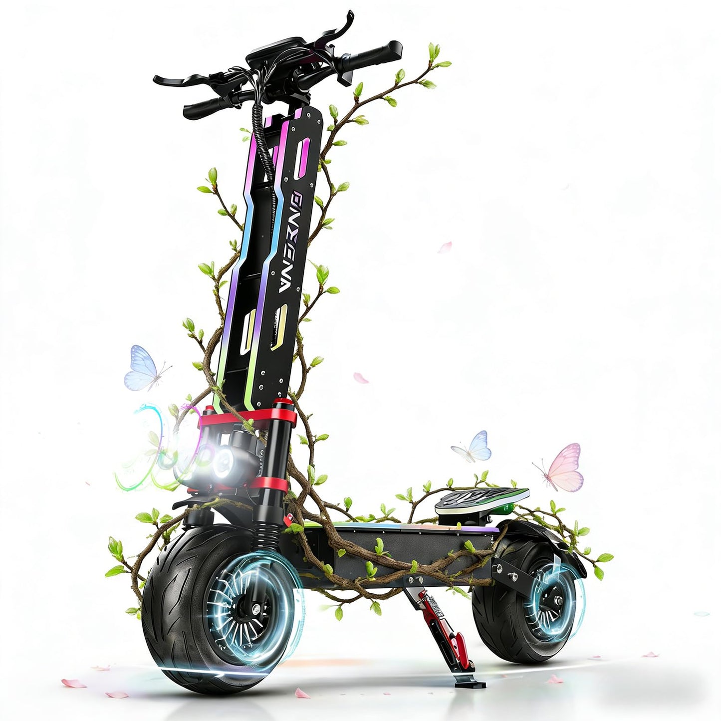 Electric Scooter Adults, 3500W/7000w Single/Dual Hyper Motor with 50/70 Miles Range Battery, Up to 45/58 MPH Top Speed, 10.5"/12" Tubeless Tires Commuting Scooter for Adults