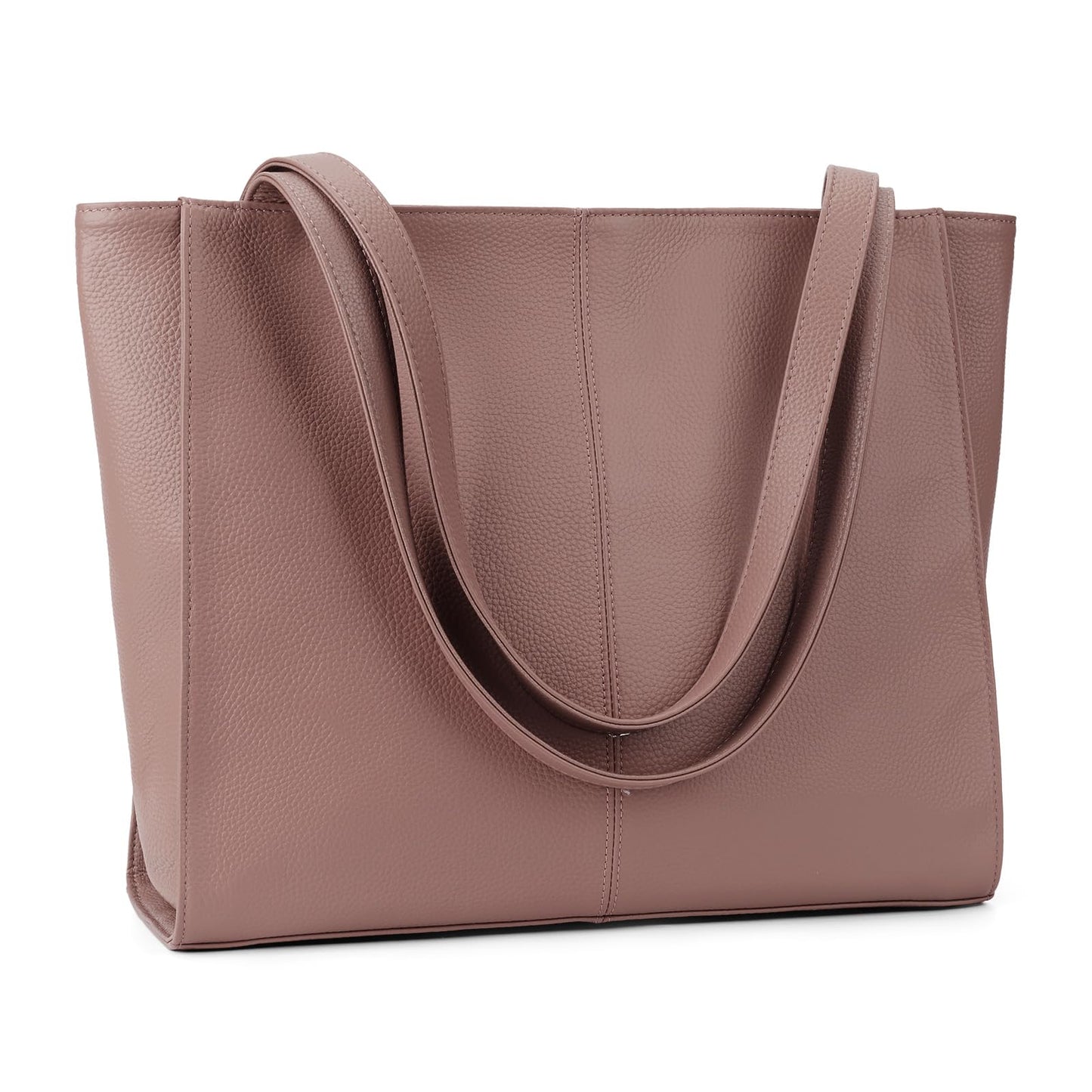 befen Genuine Leather Tote Bag for Women Work, Women's Leather Shoulder Bags Purses Satchel Handbags with Laptop Compartment