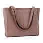 befen Genuine Leather Tote Bag for Women Work, Women's Leather Shoulder Bags Purses Satchel Handbags with Laptop Compartment