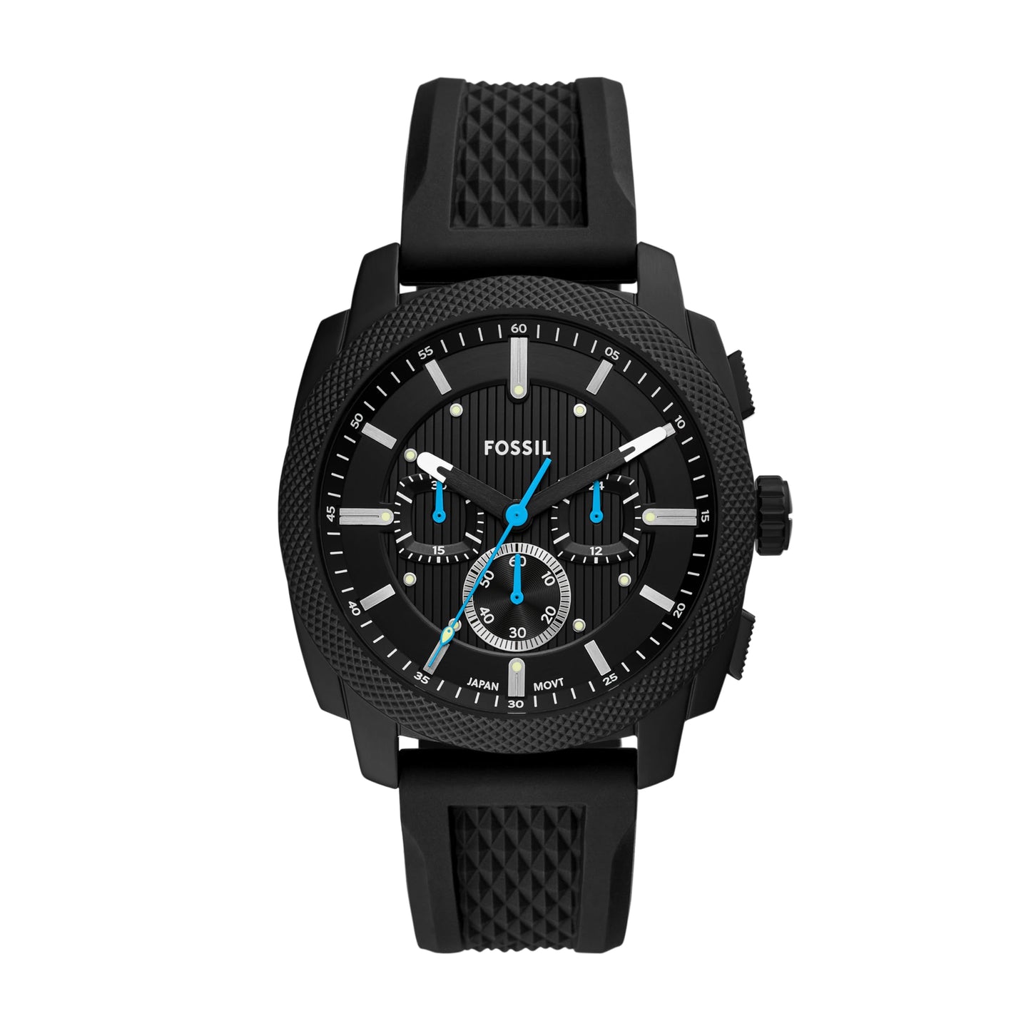 Fossil Men's Watch, Machine Stainless Steel Chronograph Watch for Men
