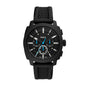 Fossil Men's Watch, Machine Stainless Steel Chronograph Watch for Men