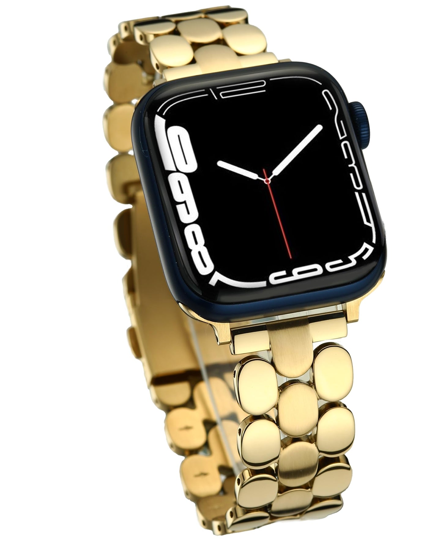 Designer Band for Apple Watch 40mm 41mm 42mm 38mm 44mm 45mm 46mm 49mm for Women, Stainless Steel Dressy Bands Compatible with Apple Watch Series 11,10,Se,9,8,7,6,5,4,3,2,1 for iWatch