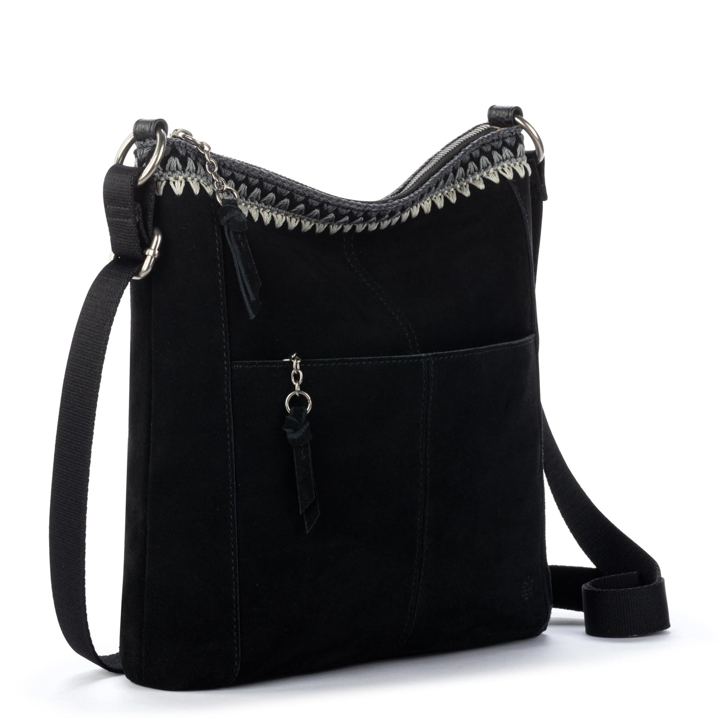The Sak Lucia Leather Crossbody Purse - Premium Leather Women's Handbag for Everyday & Travel - Cross Body Bag With Zipper
