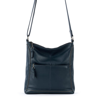 The Sak Lucia Leather Crossbody Purse - Premium Leather Women's Handbag for Everyday & Travel - Cross Body Bag With Zipper