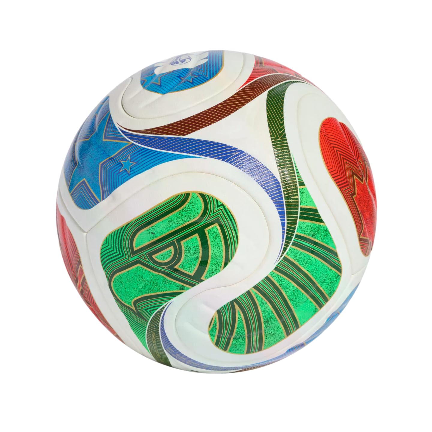 adidas World Cup 2026 Competition Ball - Inspired by la Ola Wave Design, Seamless Surface for Precision and Stability, FIFA Quality Pro