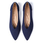 Semwiss Women's Ballet Flats Comfortable Casual Dressy Shoes,Work Flats Office Shoes Pointed Toe Leopard Flats.
