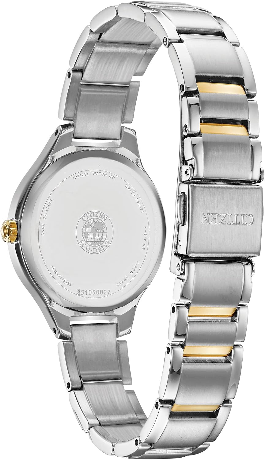 Citizen Eco-Drive Corso Womens Watch, Stainless Steel, Diamond