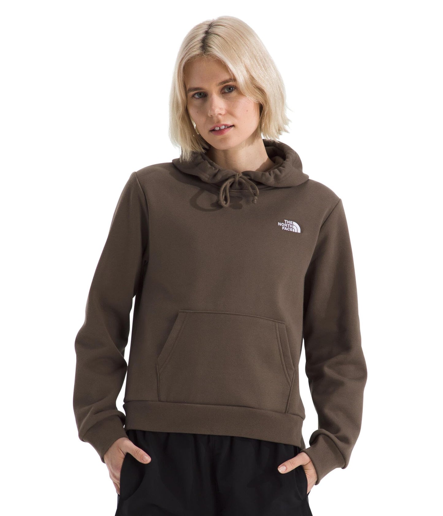 THE NORTH FACE Women's Evolution Simple Dome Hoodie | 2 Piece Hood With Adjustable Drawcord, Kangaroo Pocket