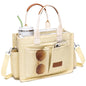 ZHMO Canvas Tote Bag for Women,Women's Bags Crossbody Bags Work Laptop Tote Bag Large Handbags Purse for Travel Nurse Teacher