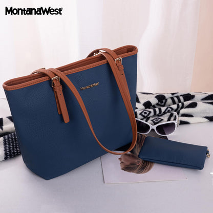 Montana West City Tote Bags Purses and Handbags for Women Causal Bag