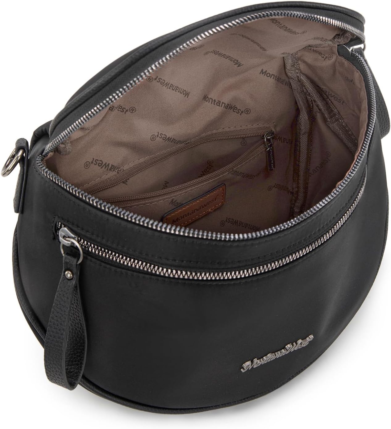 Montana West Bum Bag Nylon Crossbody Bags Mom Purse with with Coin Purse
