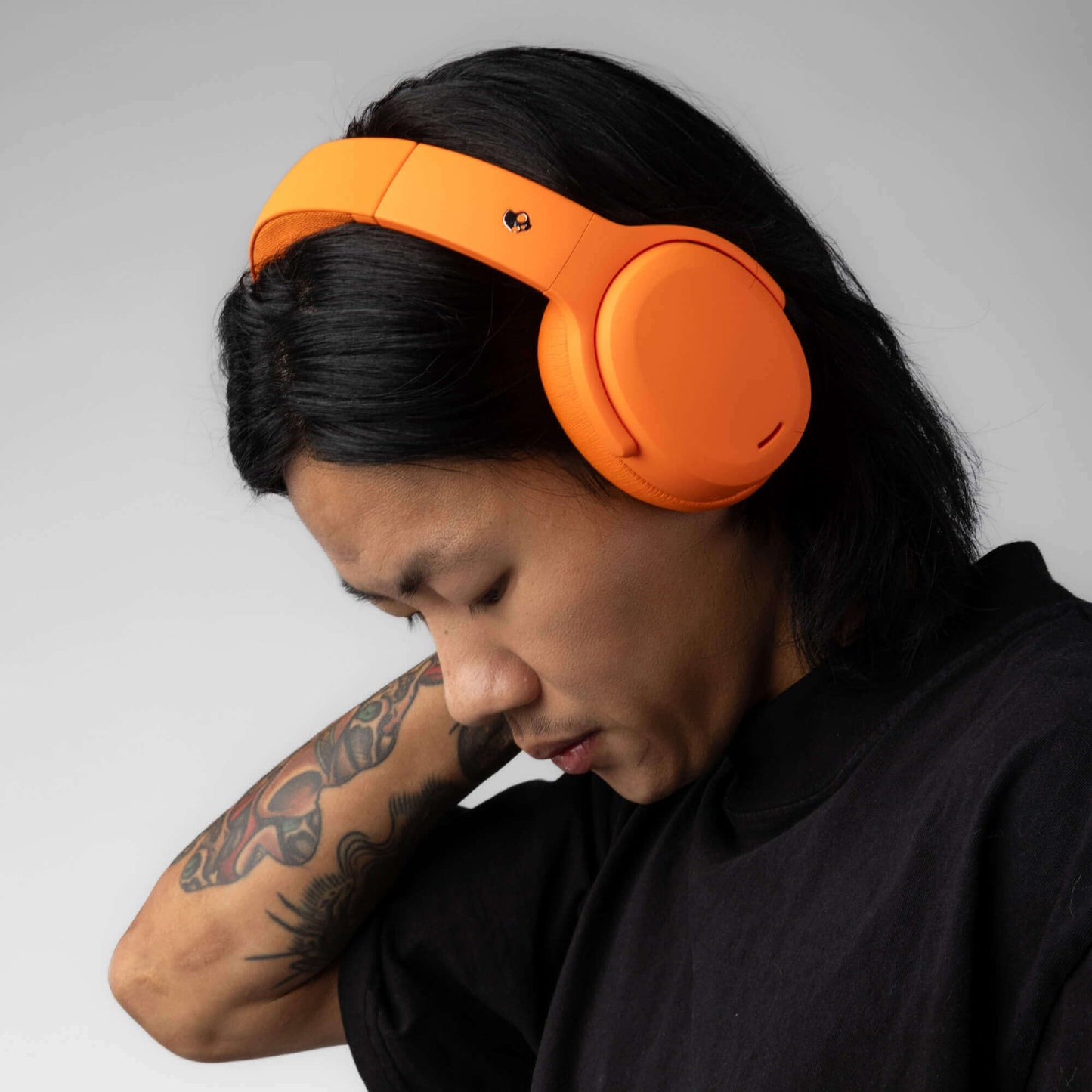 Skullcandy Crusher ANC 2 Noise Cancelling Wireless Headphones - True Black | Multi-Sensory Crusher Bass, Over-Ear Fit, Bluetooth, 60 Hours Battery, Working Out, Gym, Travel, Studying, Music, Gaming