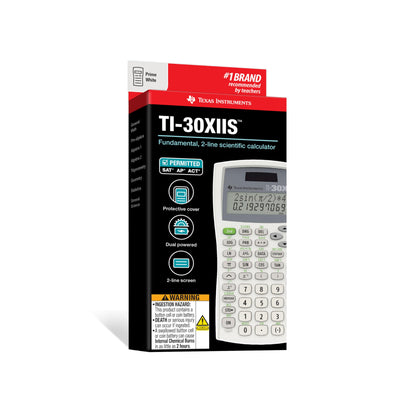 TI-30XIIS Scientific Calculator, Black