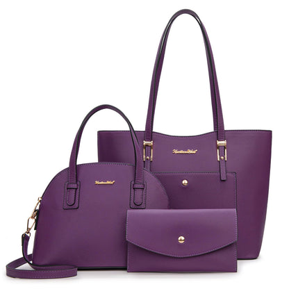 Montana West 3PCS Purses for Women Tote Bag and Wallet Set Shoulder Satchel Handbags