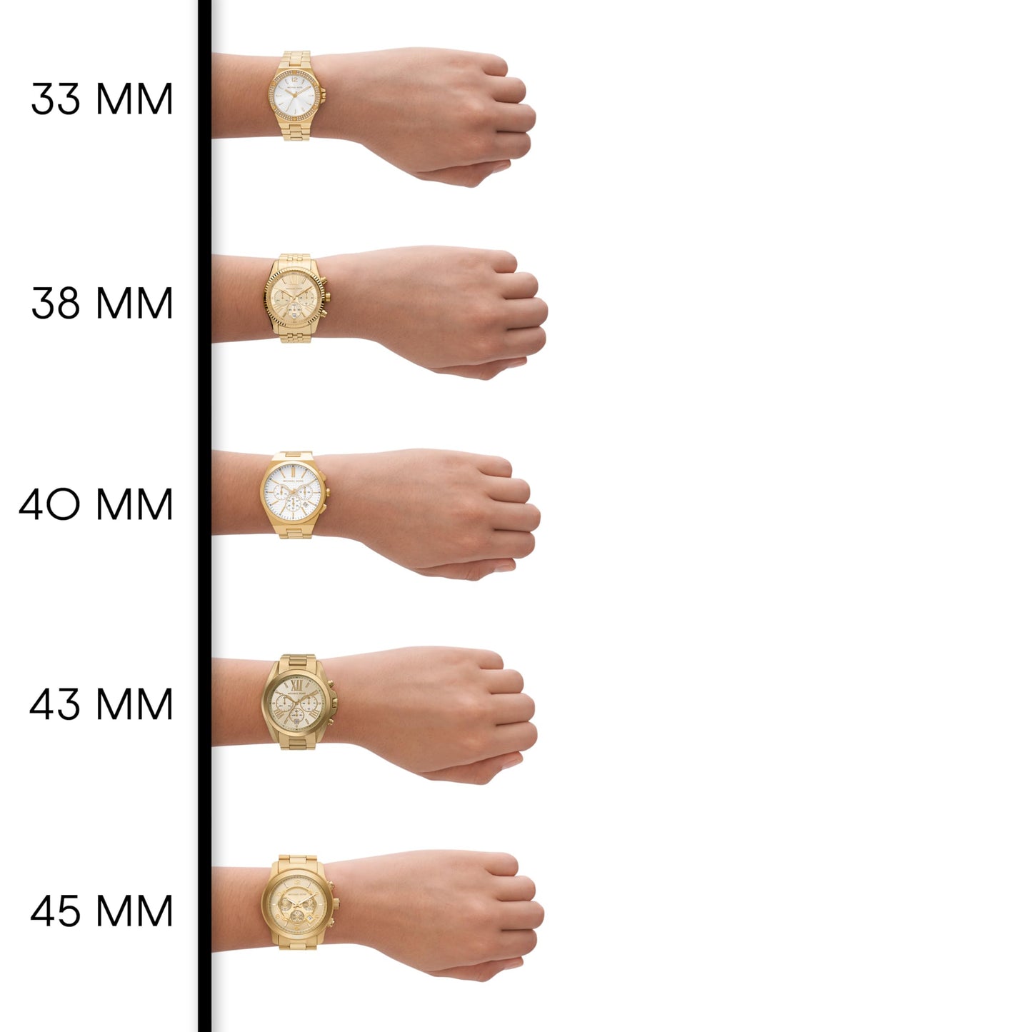 Michael Kors Bryant Chronograph Women's Watch, Stainless Steel and Pavé Crystal Watch for Women