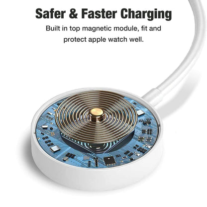 Fast Charger for Apple Watch Charger, USB C 20W iPhone Watch Charger Plug Adapter & Long 6.6FT iWatch Portable Wireless Fast Charging Cable Cord Compatible with Apple Watch Series 9/8/7/SE/6/5/4/3/2/1