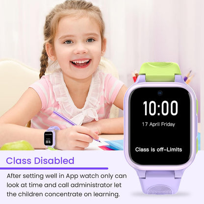 K9 Smart Watch for Kids with GPS Tracker, AI Voice & Video Call,1.78" AMOLED, 4G Smartwatch with SOS, Parental Controls, School Mode, IP68 Waterproof Kids Smartwatch for Teens Ages 3 and Up