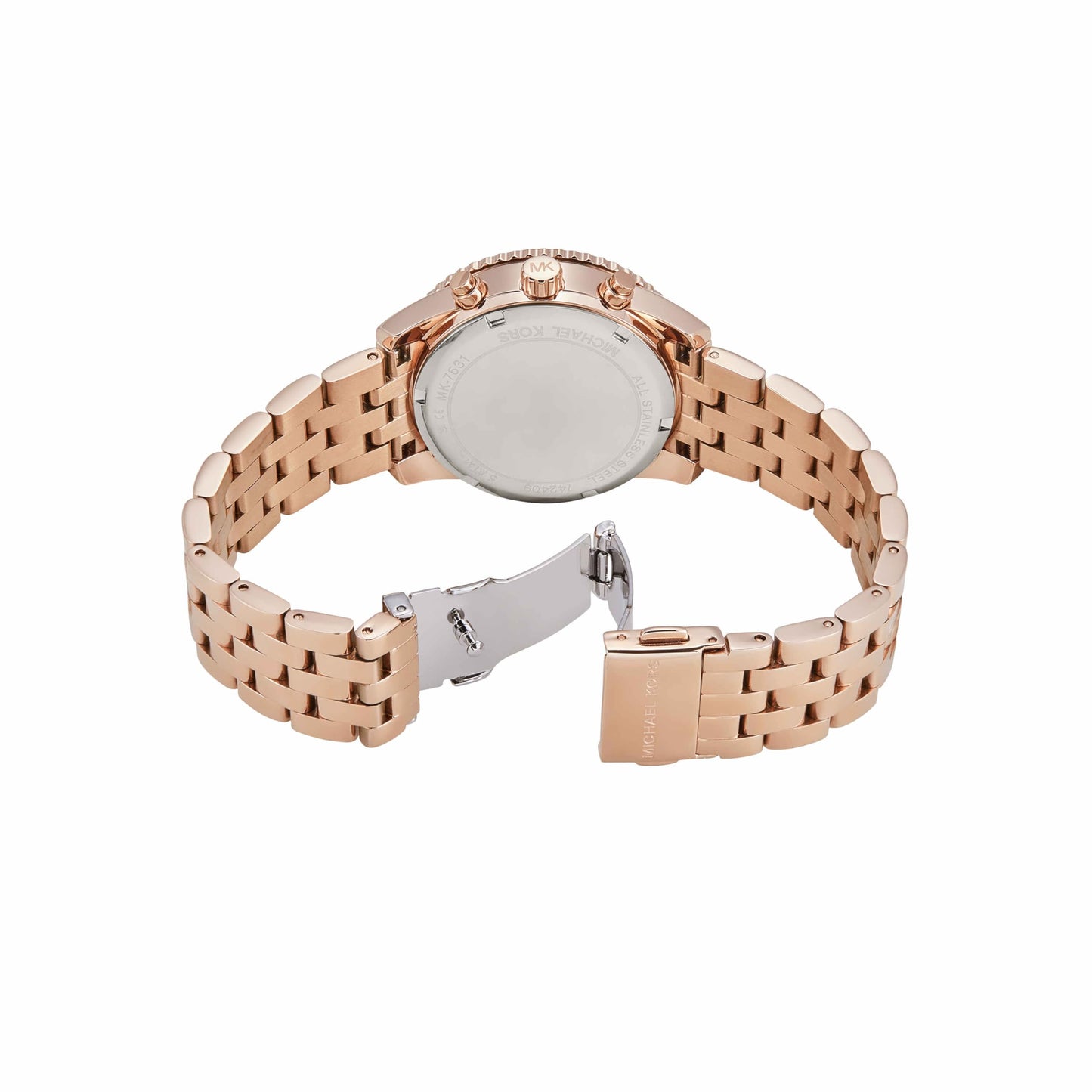 Michael Kors Bryant Chronograph Women's Watch, Stainless Steel and Pavé Crystal Watch for Women