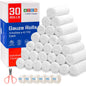 AZEN 25 Pack Gauze Rolls Bandages, 3 in x 4.1 Yards, Premium Medical Supplies & First Aid Supplies, Bandage Wrap Vet Wrap, Mummy Wraps