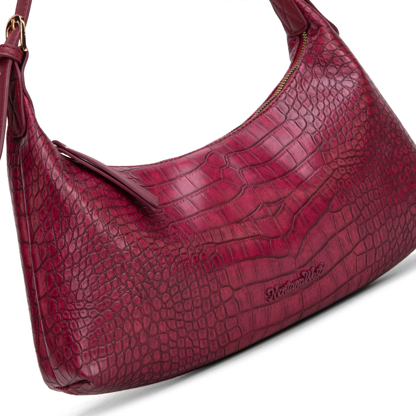 Montana West MEDIUM Shoulder Purses for Women Crescent Hobo Bags Trendy Purses