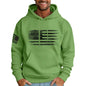 Ymosrh Mens Patriotic Hoodies USA Flag Print Hooded Sweatshirt Pullover Casual Fashion Hoodie, M-6XL