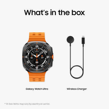 Samsung Galaxy Watch Ultra (2025), Titanium Gray, 47mm, LTE Smartwatch | Titanium Casing, Advanced Sleep Coaching, Running Coach, Energy Score, Heart Rate Tracking, GPS, [US Version, 2 Yr Warranty]