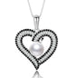 NONNYL Gifts for Women Wife-Pearl Heart Pendant Necklace- Birthday for Girlfriend, Valentine's Day for Wives, Mother's Day for Mom Grandma, Gifts for Her on Wedding Anniversary Christmas Fine Jewelry