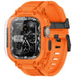 amBand Bands Compatible with Apple Watch 9/8/7 45mm, M1 Sport Series Rugged Case Protective Cover for iWatch 6/SE (3/2/1)/5/4/3 44mm Men Green
