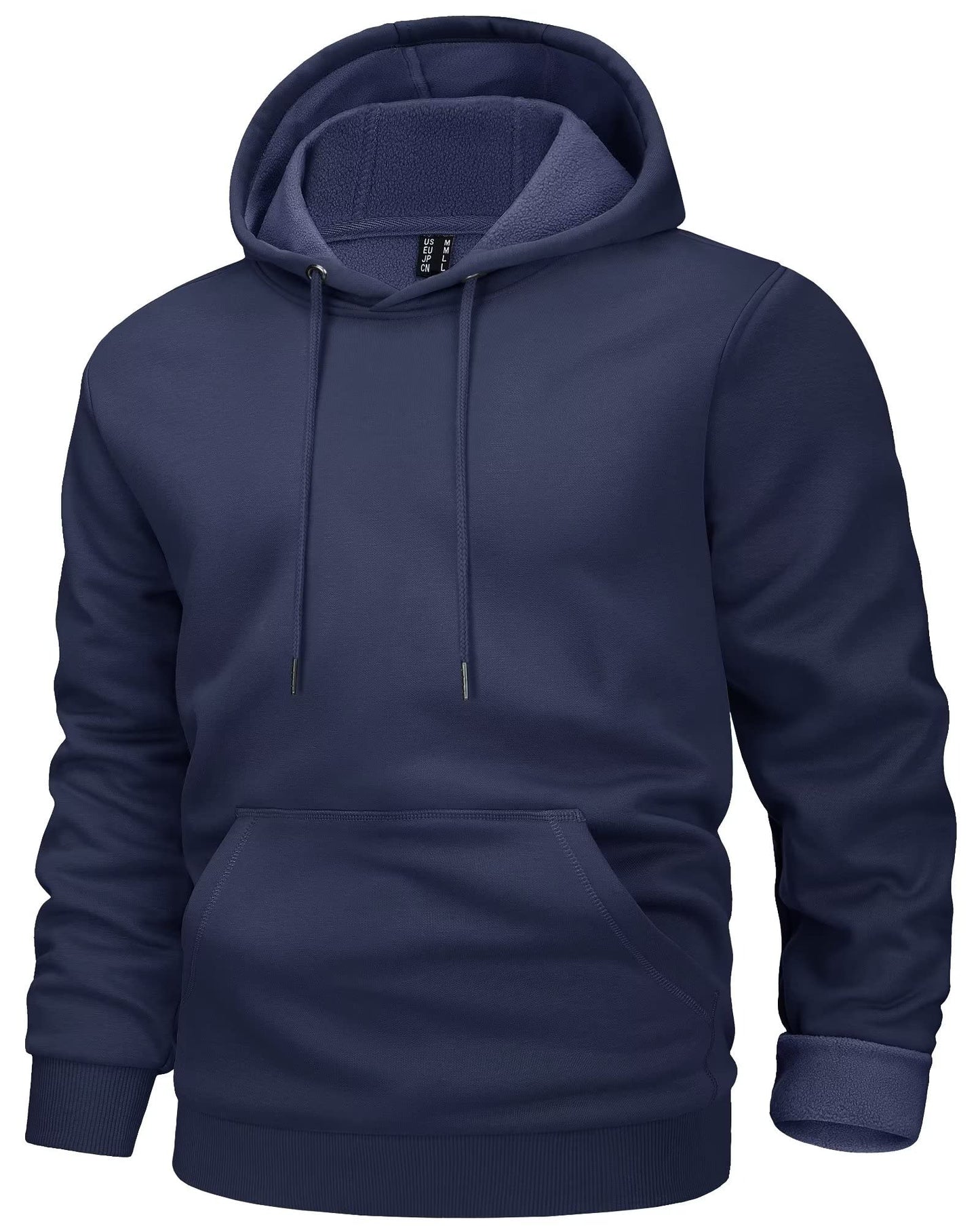 MAGCOMSEN Men's Active Hoodies Fleece Lined Sweatshirts Casual Athletic Workout Pullover With Kangaroo Pocket