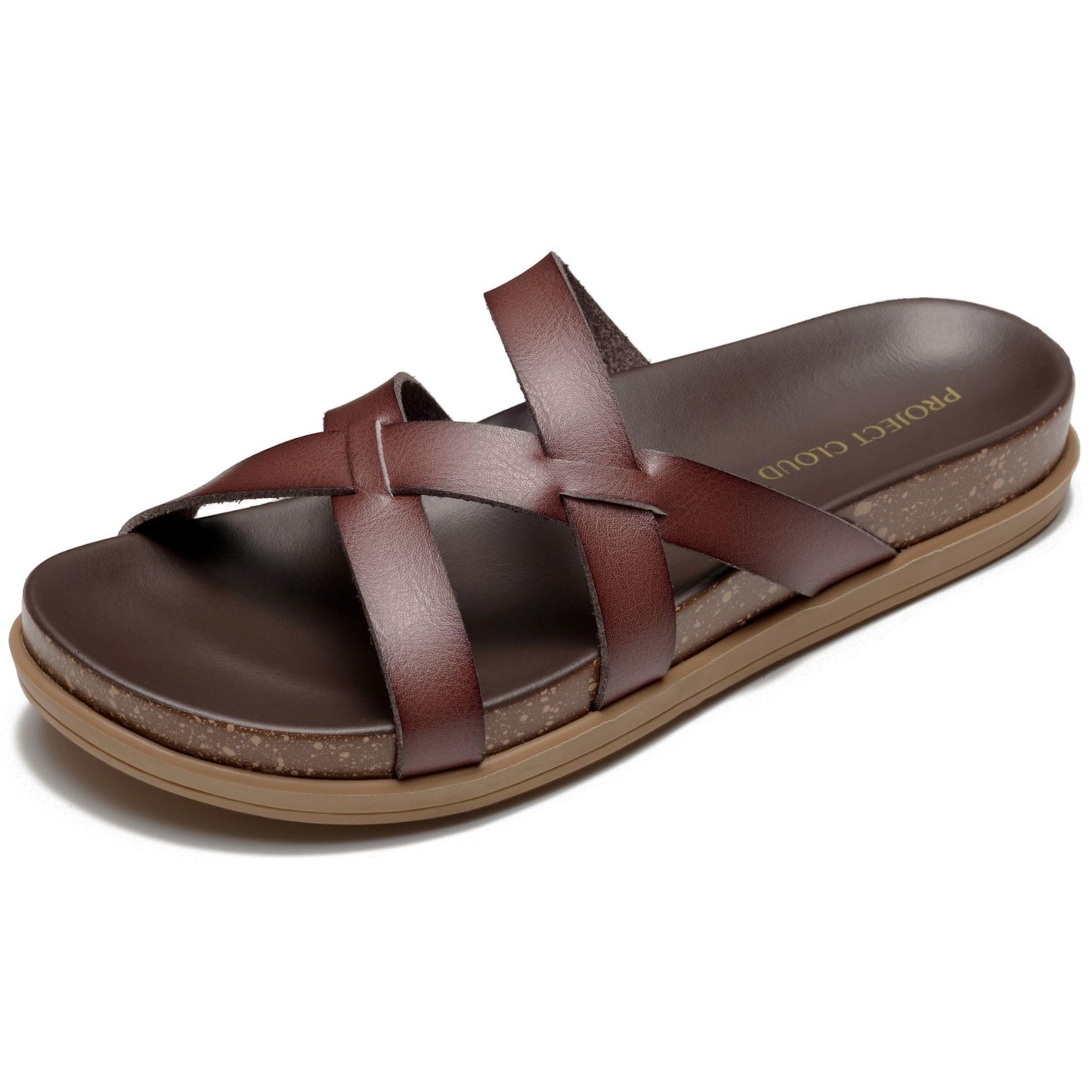 Project Cloud Summer Slides for Women 2026 with Plush and Soft Insole Womens Sandals Comfortable - Non-Slip and Lightweight Sandals Women Footwear