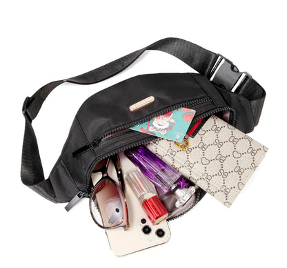 Fanny Packs Waist Pack for Women, Waterproof Waist Bag with Adjustable Strap for Travel Sports Running