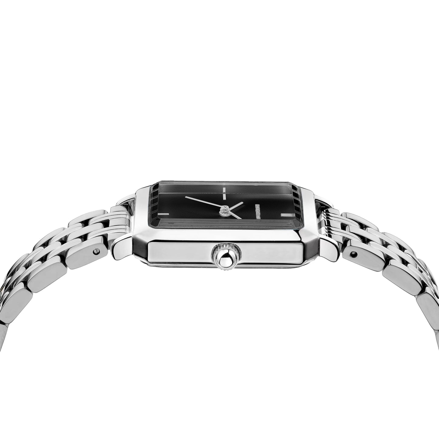 Roberto Marino RM1982 Women’s Luxury Watch Rectangular Gold – Japanese Quartz Movement, Vintage Stainless Steel Design, Silver Dial, Elegant Dress Timepiece, 3ATM Water Resistant – Reloj para Mujer