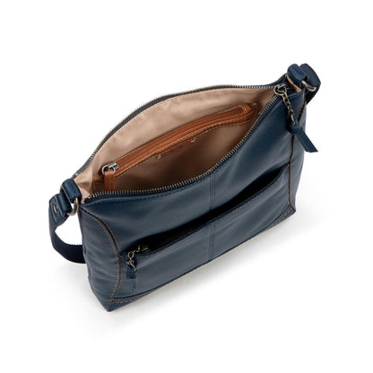 The Sak Lucia Leather Crossbody Purse - Premium Leather Women's Handbag for Everyday & Travel - Cross Body Bag With Zipper