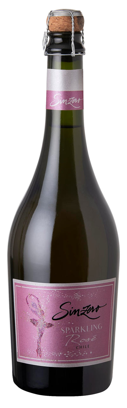 SINZERO - Cabernet Sauvignon - 750 ml 6 Pack - Non-alcoholic red wine - Aged in French oak for smooth rich flavor - Low calories, vegan friendly - Made in Chile