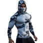Sun Protection Shirts for Men UPF 100+ Long Sleeve Hoodie with Mask Shirts | Camouflage Outdoor Fishing Tees Cooling Raglan Shirts