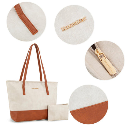 Montana West City Tote Bags Purses and Handbags for Women Causal Bag